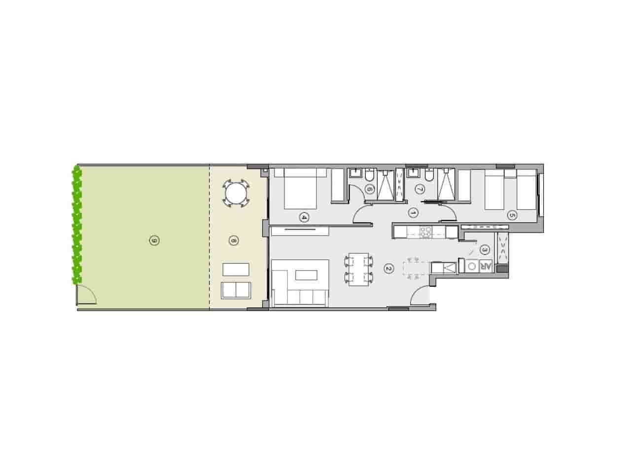 Ático de 3 habitaciones en Orihuela Costa en venta con piscina garaje - 539.000 € (Ref: 9890614)