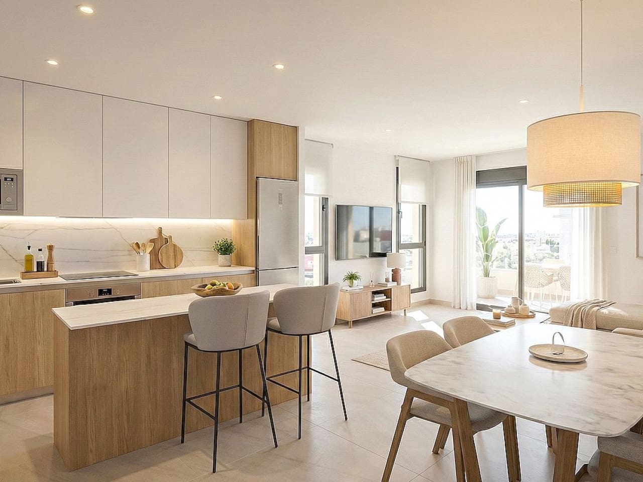 2 Zimmer Apartment zu verkaufen in Benijofar mit Garage - 282.900 € (Ref: 9894720)
