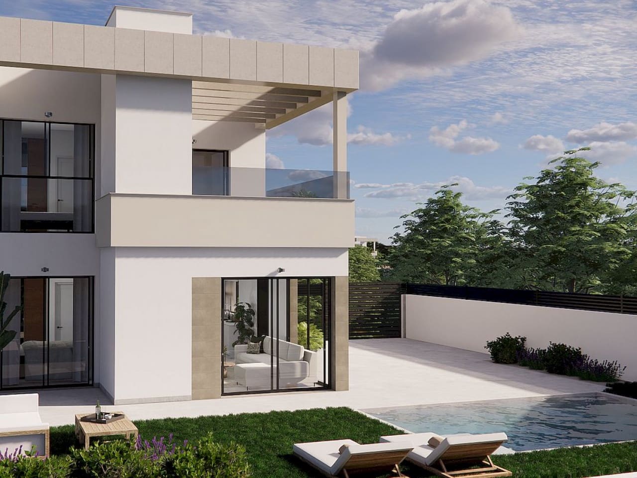 3 slaapkamer Villa te koop in Los Montesinos met zwembad garage - € 386.900 (Ref: 9904696)