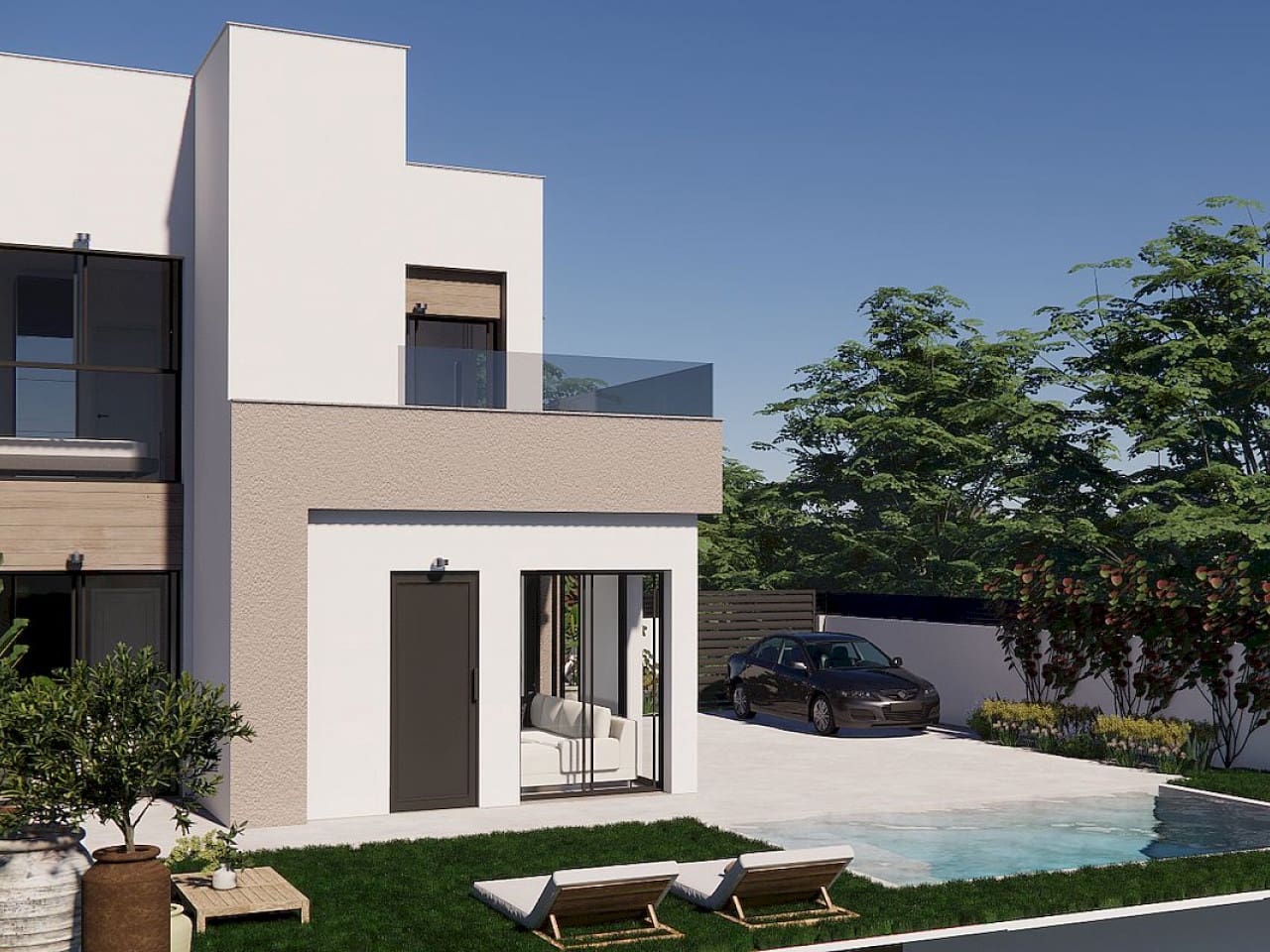 3 slaapkamer Villa te koop in Los Montesinos met zwembad garage - € 386.900 (Ref: 9904696)
