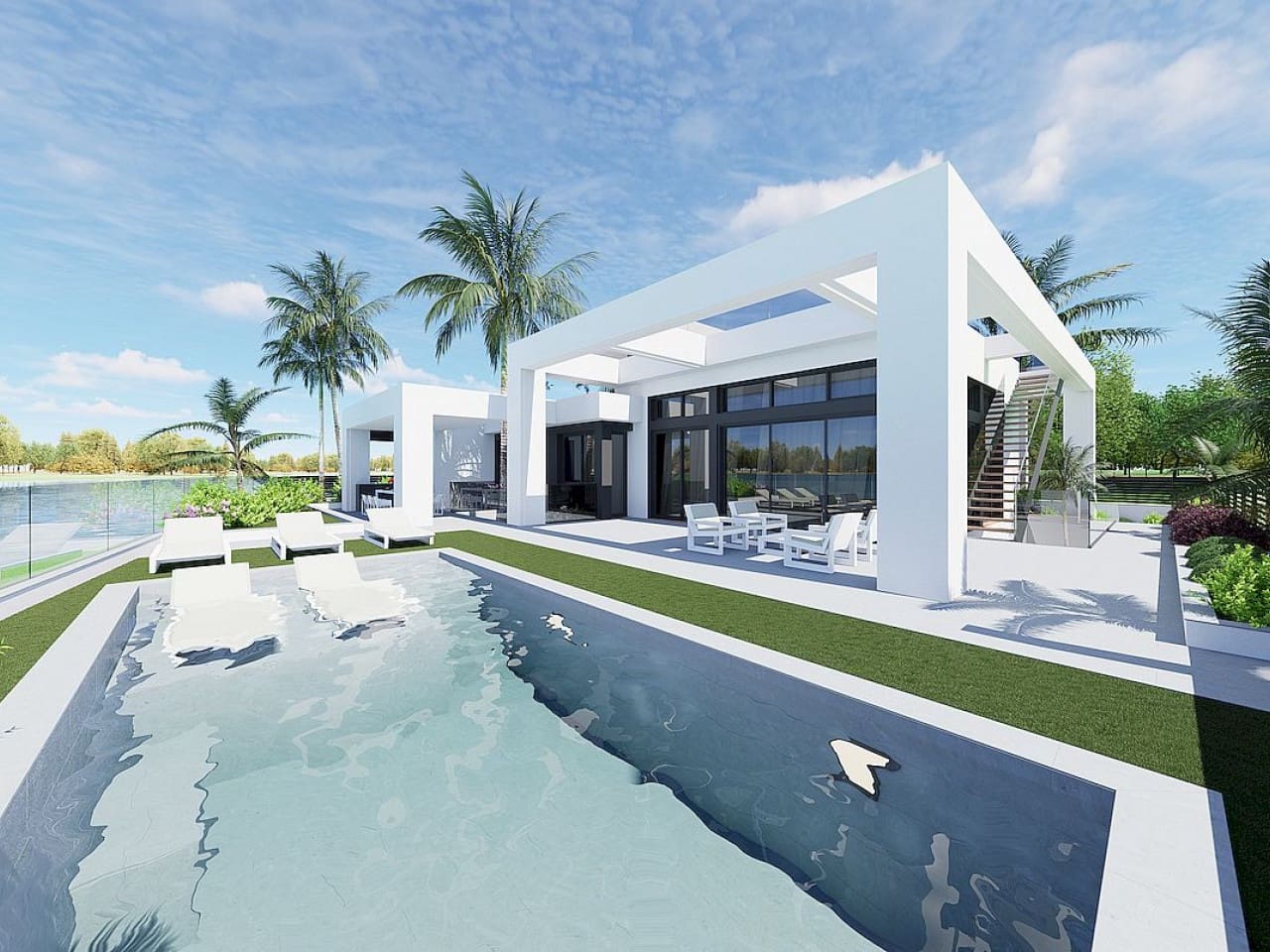 Chalet de 3 habitaciones en Torre-Pacheco en venta con piscina garaje - 1.778.000 € (Ref: 9908761)