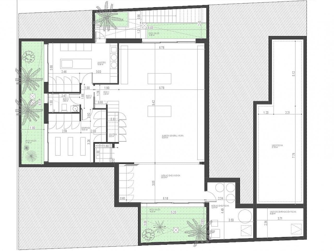 Chalet de 3 habitaciones en Torre-Pacheco en venta con piscina garaje - 1.778.000 € (Ref: 9908761)
