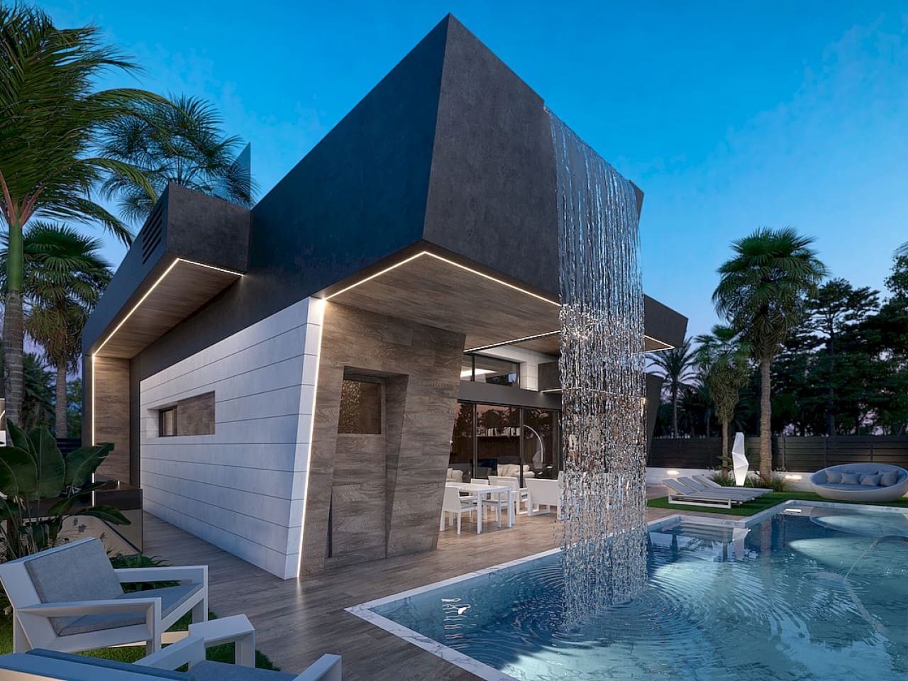 Chalet de 3 habitaciones en Torre-Pacheco en venta con piscina garaje - 1.778.000 € (Ref: 9908761)