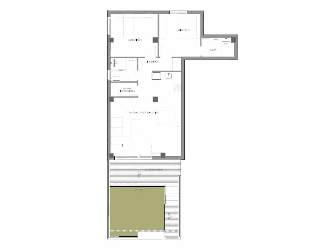 Apartamento de 2 habitaciones en La Villajoyosa / Vila Joiosa en venta - 275.000 € (Ref: 9911271)