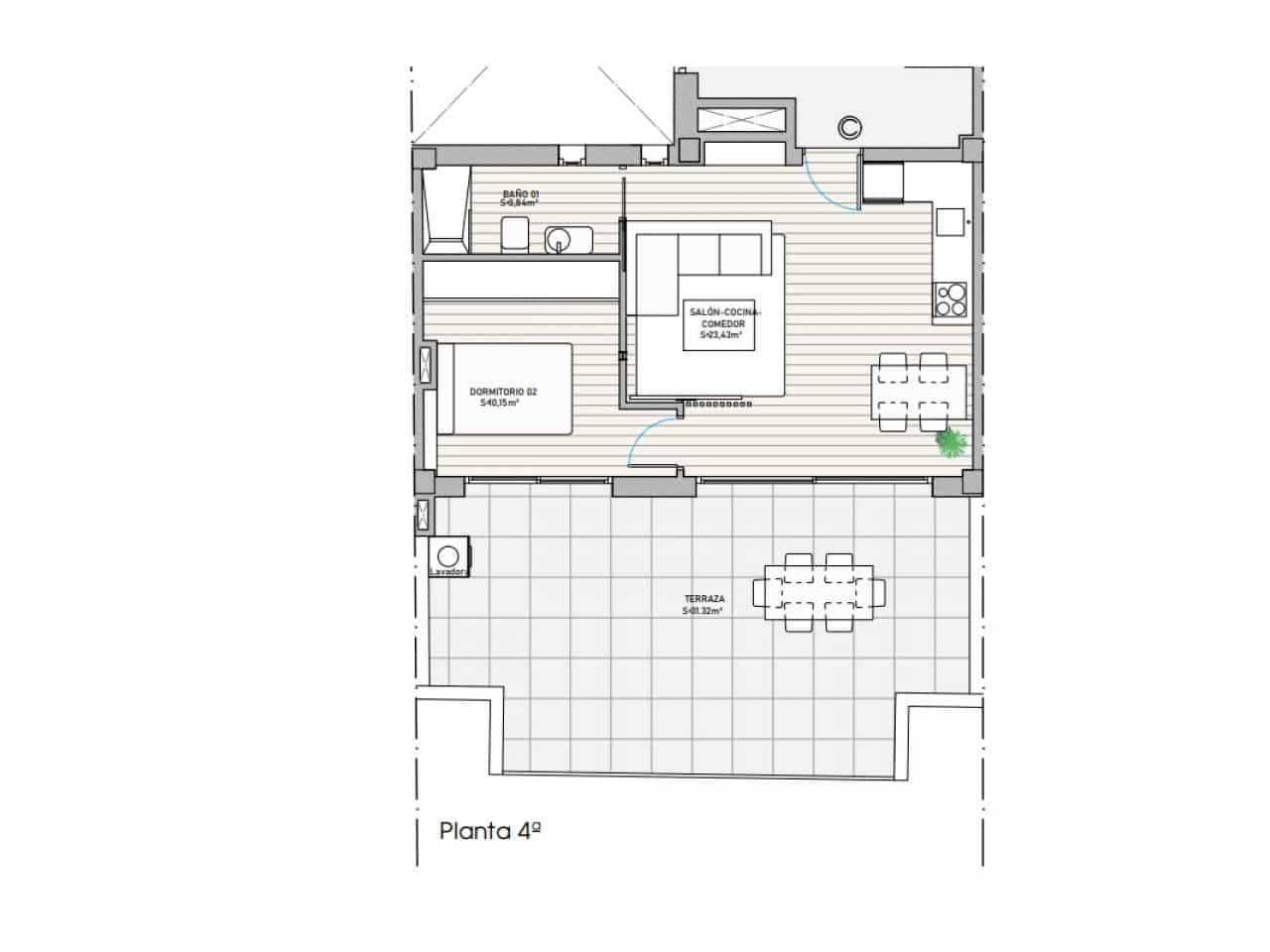 2 sovrum Lägenhet till salu i Guardamar del Segura - 318 240 € (Ref: 9911273)