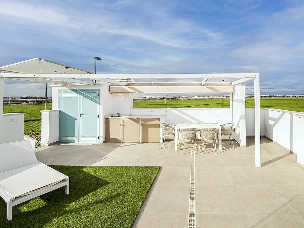 3 chambre Villa/Maison Mitoyenne à vendre à Torre de la Horadada avec piscine garage - 355 000 € (Ref: 9911277)