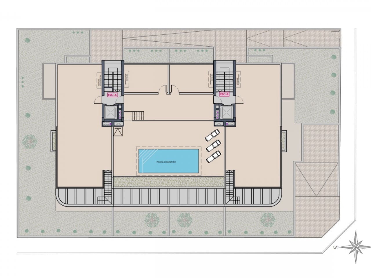 3 soveværelse Penthouse til salg i Benijofar med swimmingpool garage - € 389.900 (Ref: 9936632)