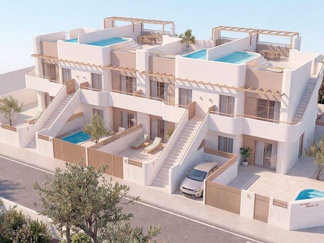 2 soveværelse Rækkehus til salg i Pilar de la Horadada med swimmingpool garage - € 299.900 (Ref: 9936634)