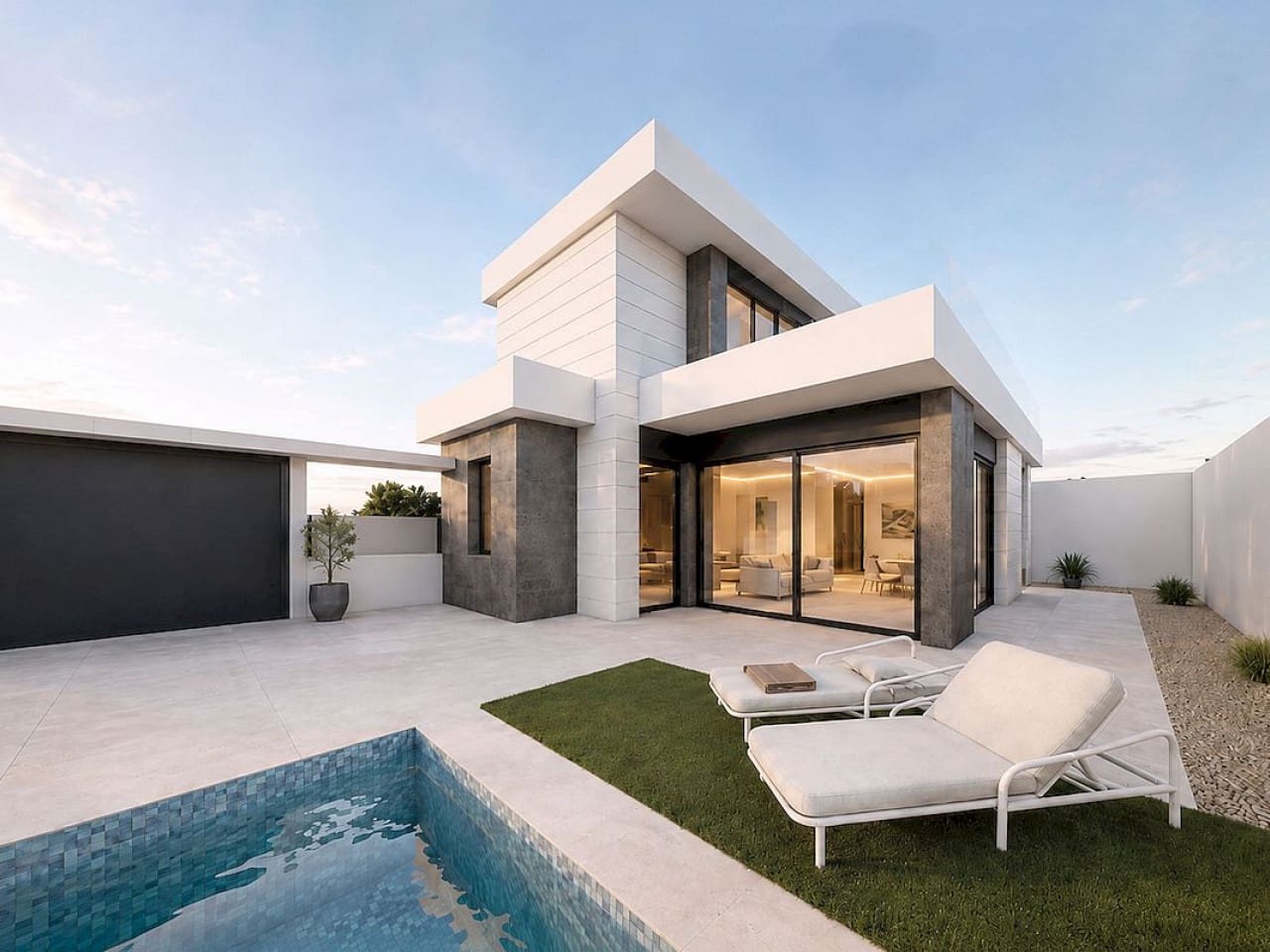 3 bedroom Villa for sale in Pilar de la Horadada with pool garage - € 475,000 (Ref: 9936635)