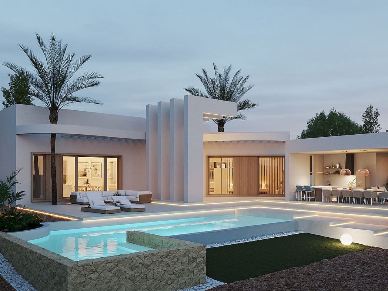 4 soveværelse Villa til salg i Benejuzar med swimmingpool garage - € 995.000 (Ref: 9952816)