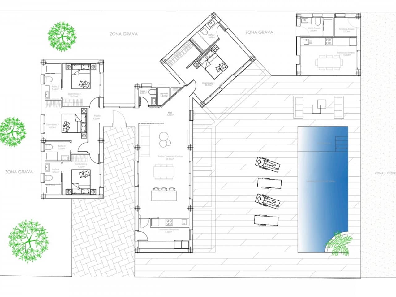 4 soveværelse Villa til salg i Benejuzar med swimmingpool garage - € 995.000 (Ref: 9952816)