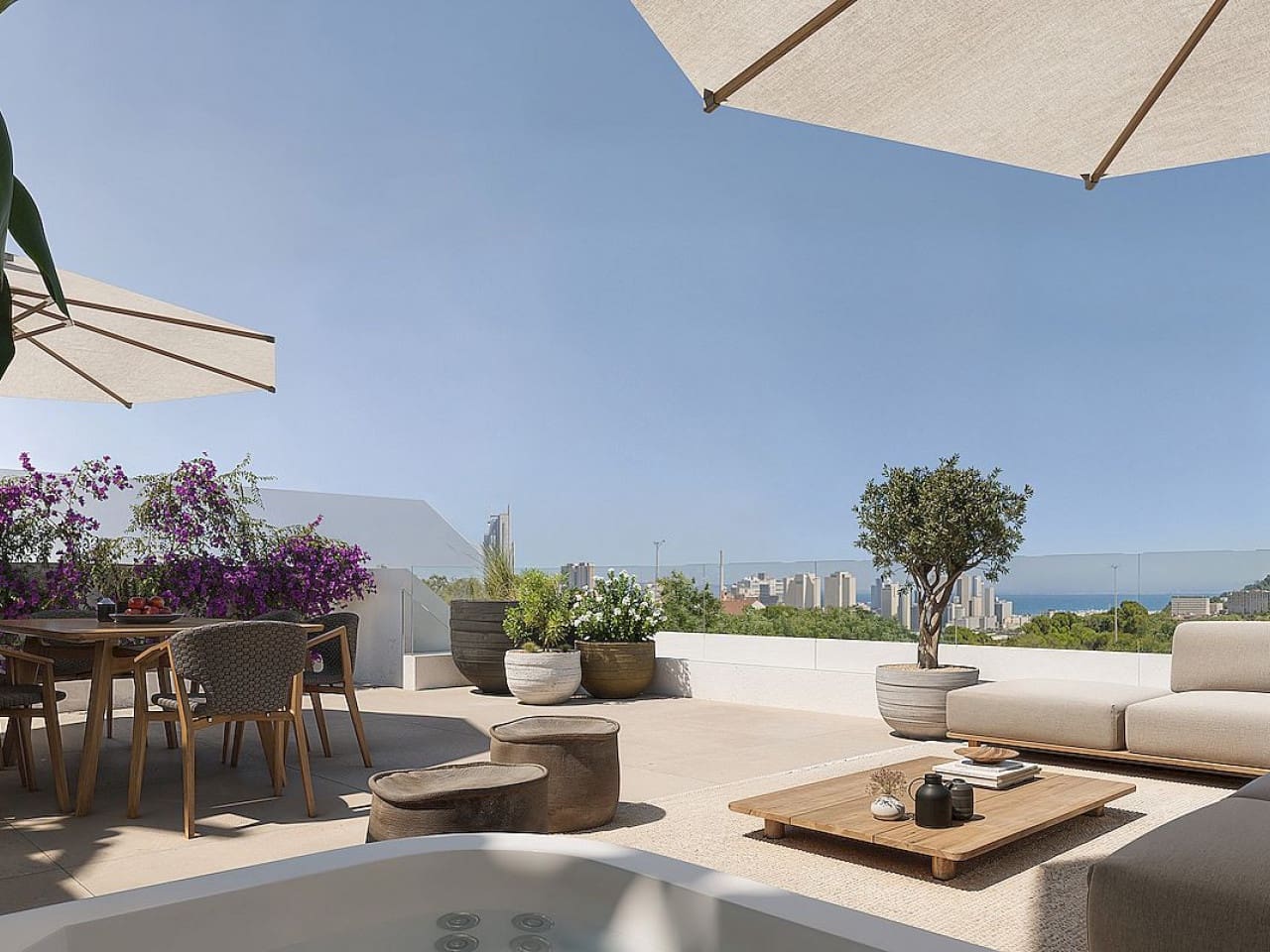 3 sovrum Lägenhet till salu i Benidorm med pool garage - 583 000 € (Ref: 9960003)