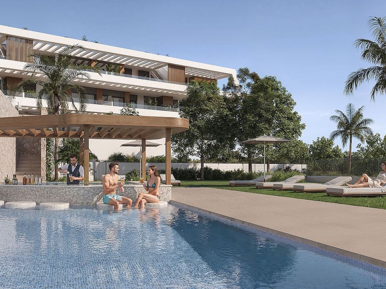 3 sovrum Lägenhet till salu i Benidorm med pool garage - 583 000 € (Ref: 9960003)