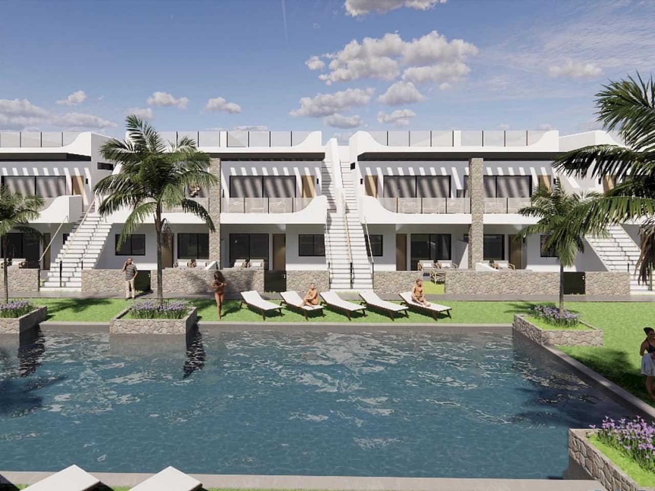 Adosado de 3 habitaciones en Orihuela Costa en venta con piscina garaje - 370.000 € (Ref: 9963401)