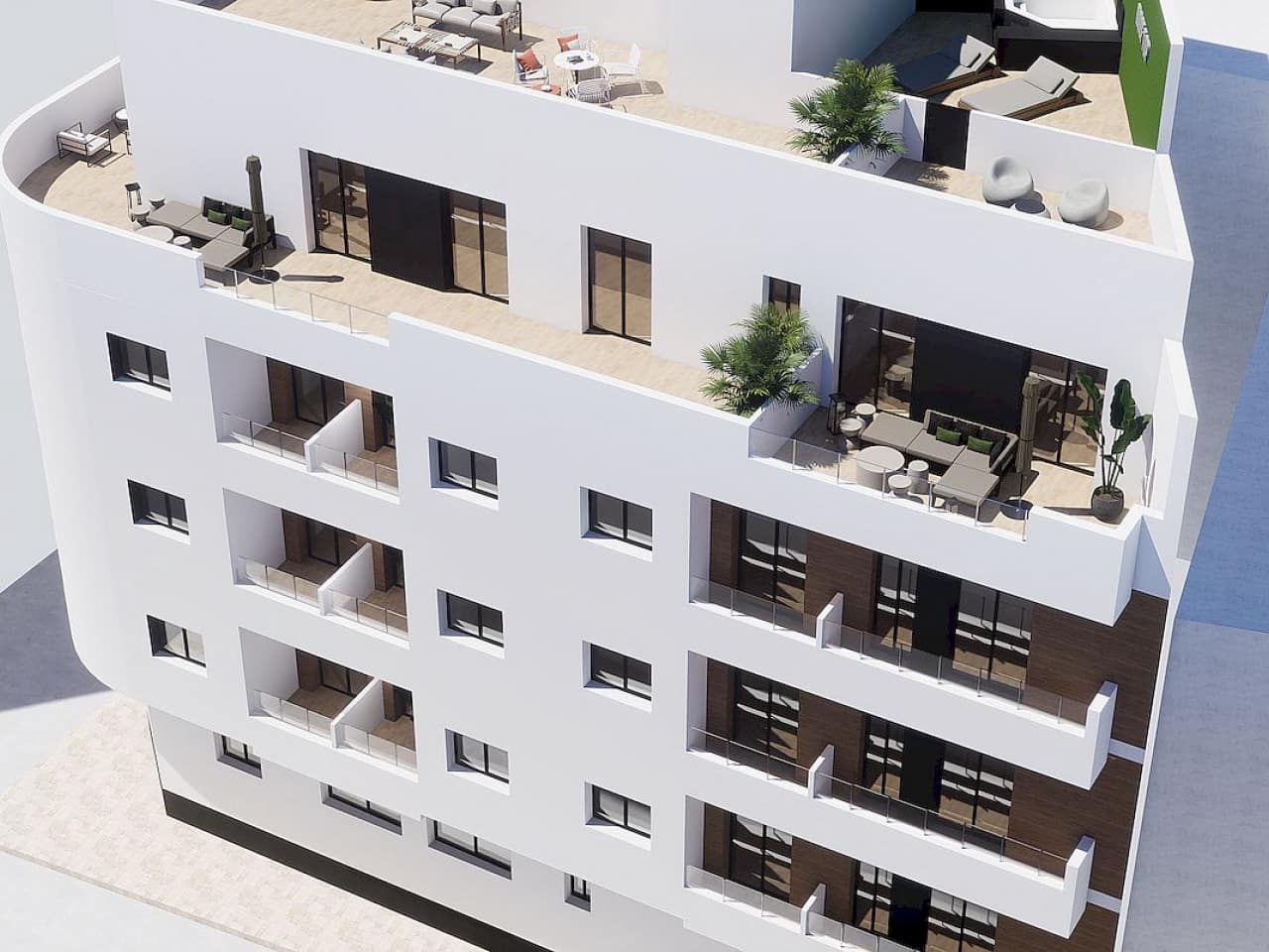 1 Zimmer Apartment zu verkaufen in Torrevieja mit Pool Garage - 179.000 € (Ref: 9977515)