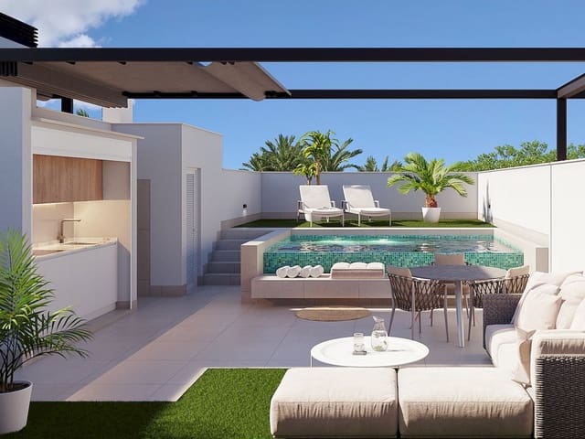 3 slaapkamer Rijtjeshuis te koop in Pilar de la Horadada met zwembad garage - € 439.000 (Ref: 9985203)