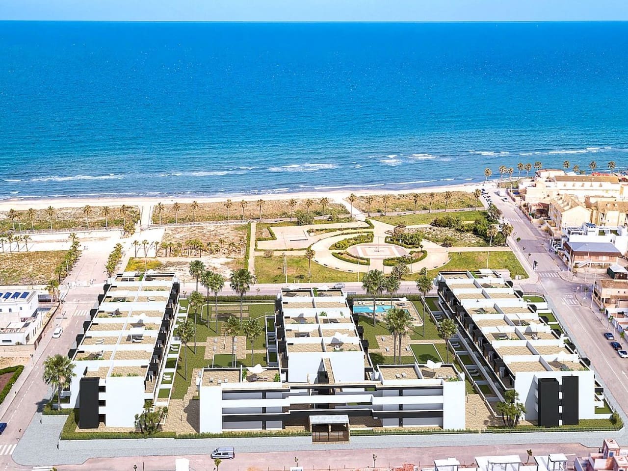 2 slaapkamer Strandappartement te koop in Torre de la Horadada met zwembad garage - € 373.890 (Ref: 9987062)