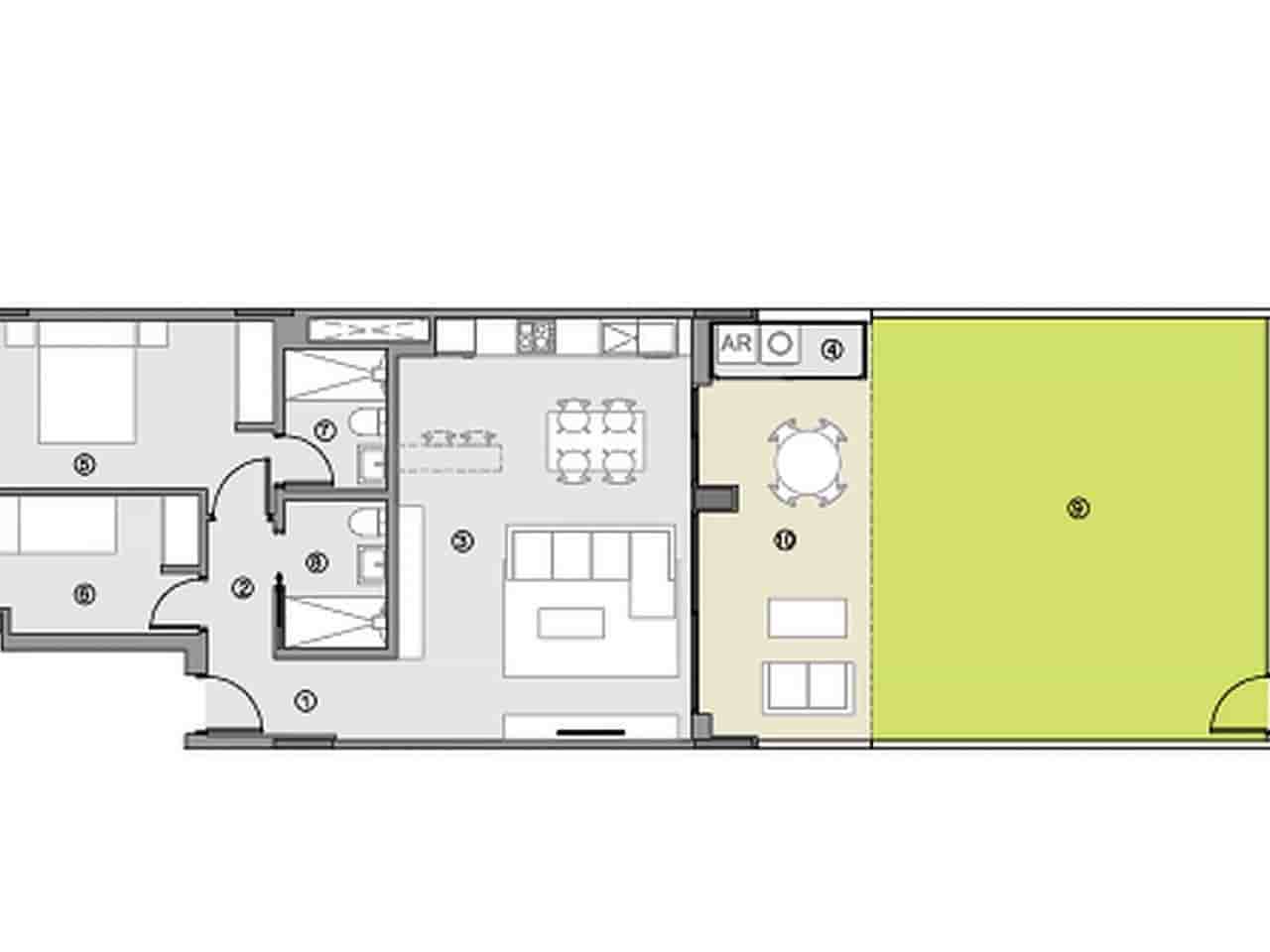 Apartamento de 2 habitaciones en Orihuela Costa en venta con piscina garaje - 350.000 € (Ref: 9997259)