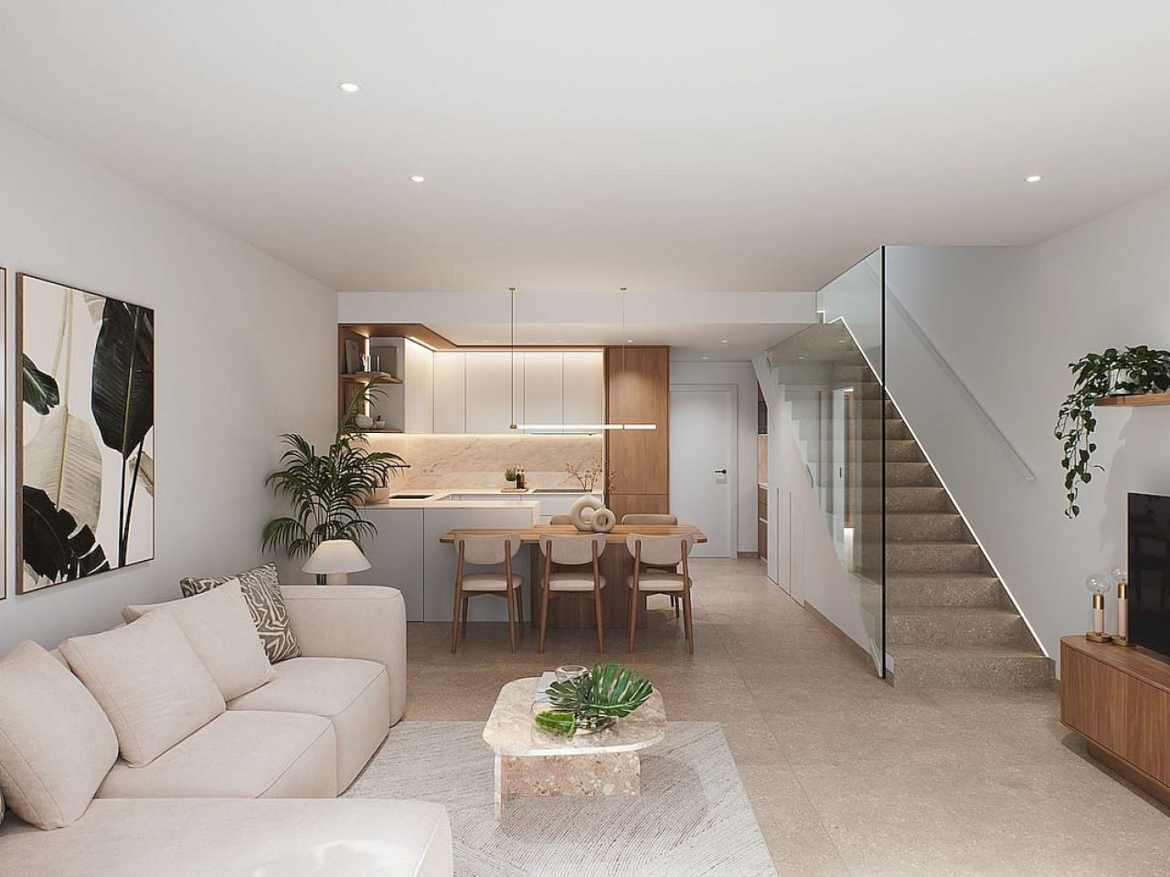 3 chambre Maison de Ville à vendre à San Pedro del Pinatar avec piscine garage - 379 000 € (Ref: 9998951)
