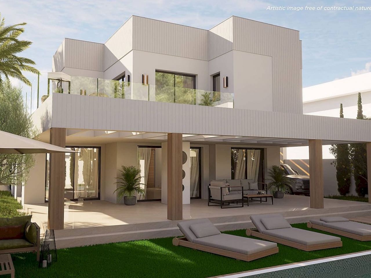 3 sypialnia Willa na sprzedaż w Dona Pepa z basenem garażem - 979 501 € (Ref: 9998952)