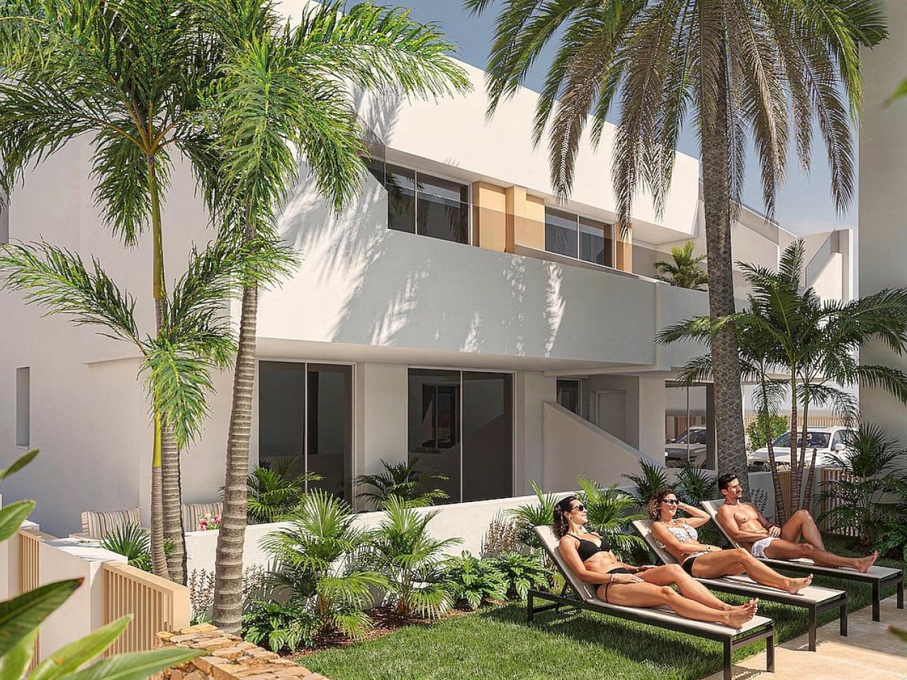 3 sovrum Radhus till salu i Pilar de la Horadada med pool - 284 900 € (Ref: 9999720)