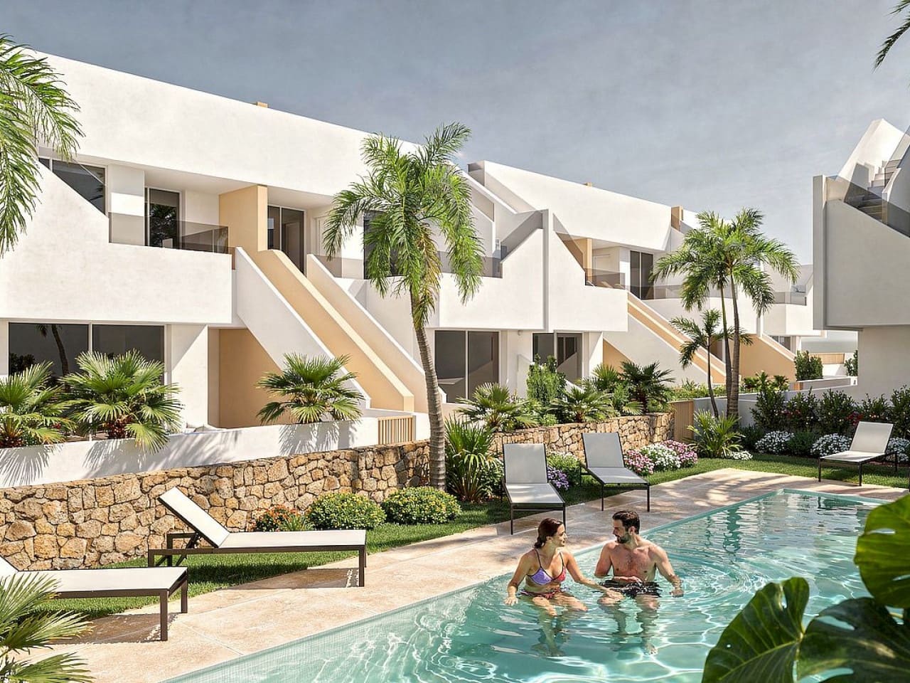 2 sovrum Radhus till salu i Pilar de la Horadada med pool - 314 900 € (Ref: 9999721)
