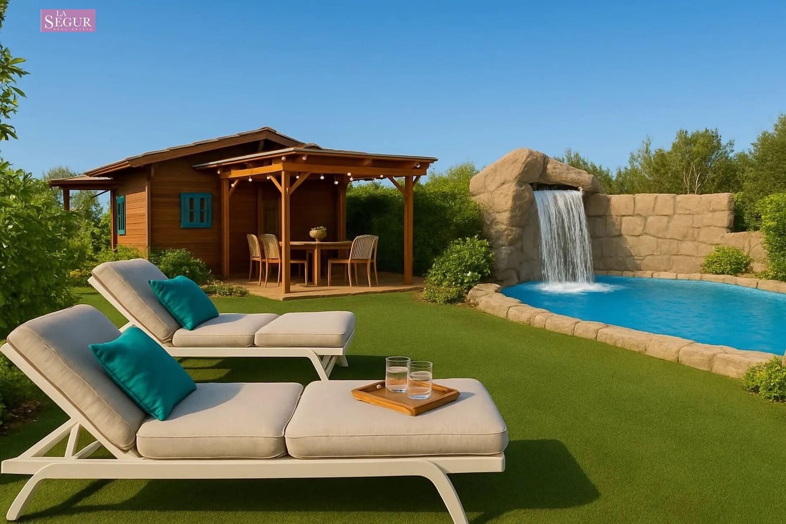 2 slaapkamer Villa te huur in El Palmar met zwembad garage - € 1.300 (Ref: 10094631)