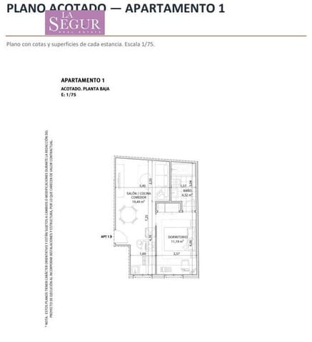 1 slaapkamer Flat te koop in Conil de la Frontera met zwembad garage - € 161.000 (Ref: 10098396)