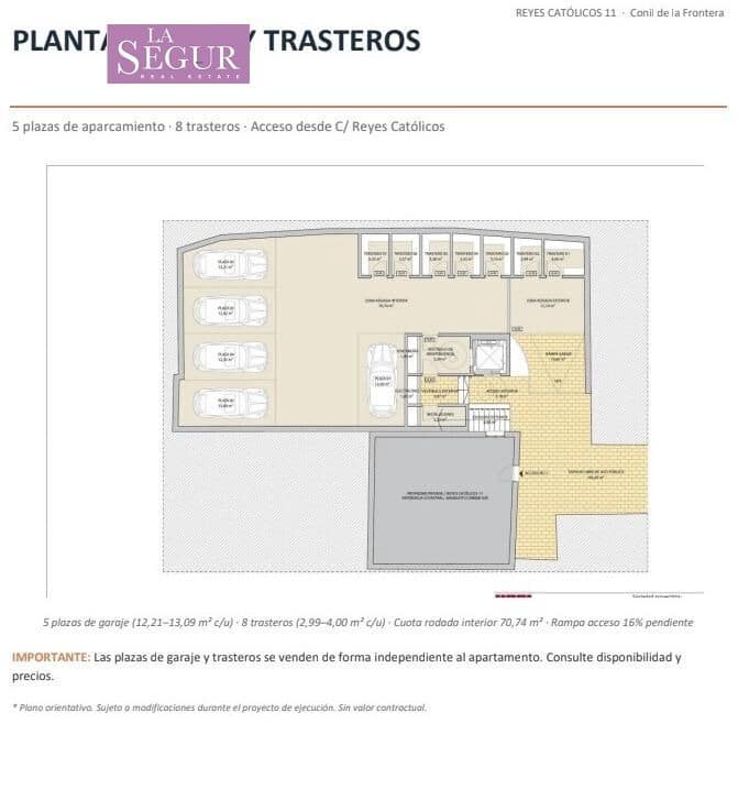 1 slaapkamer Flat te koop in Conil de la Frontera met zwembad garage - € 161.000 (Ref: 10098396)