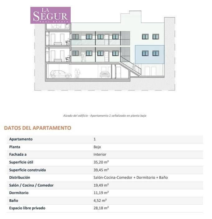1 slaapkamer Flat te koop in Conil de la Frontera met zwembad garage - € 161.000 (Ref: 10098396)