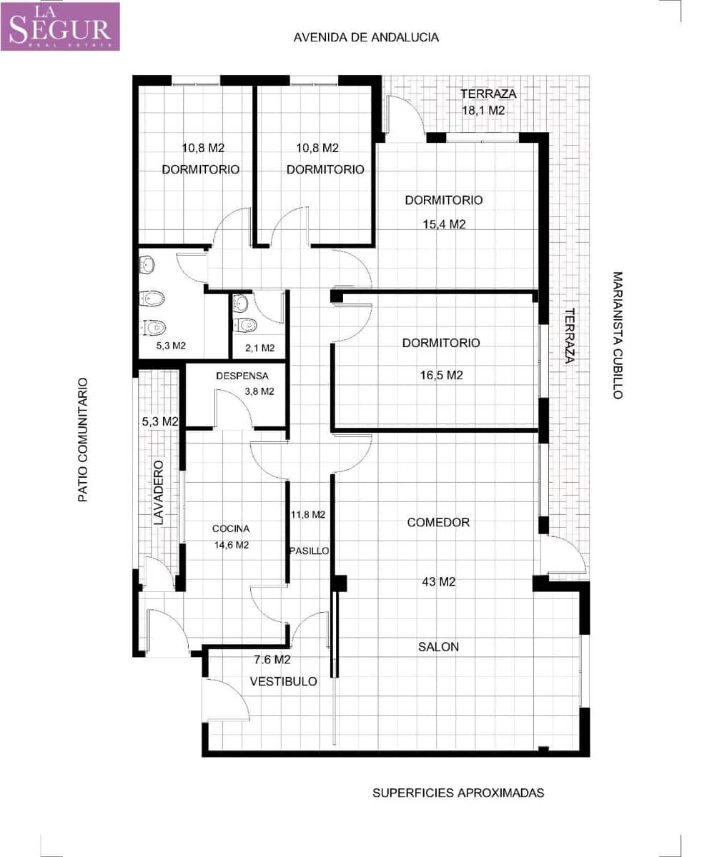 4 quarto Apartamento para venda em Cadis cidade com garagem - 590 000 € (Ref: 8572543)