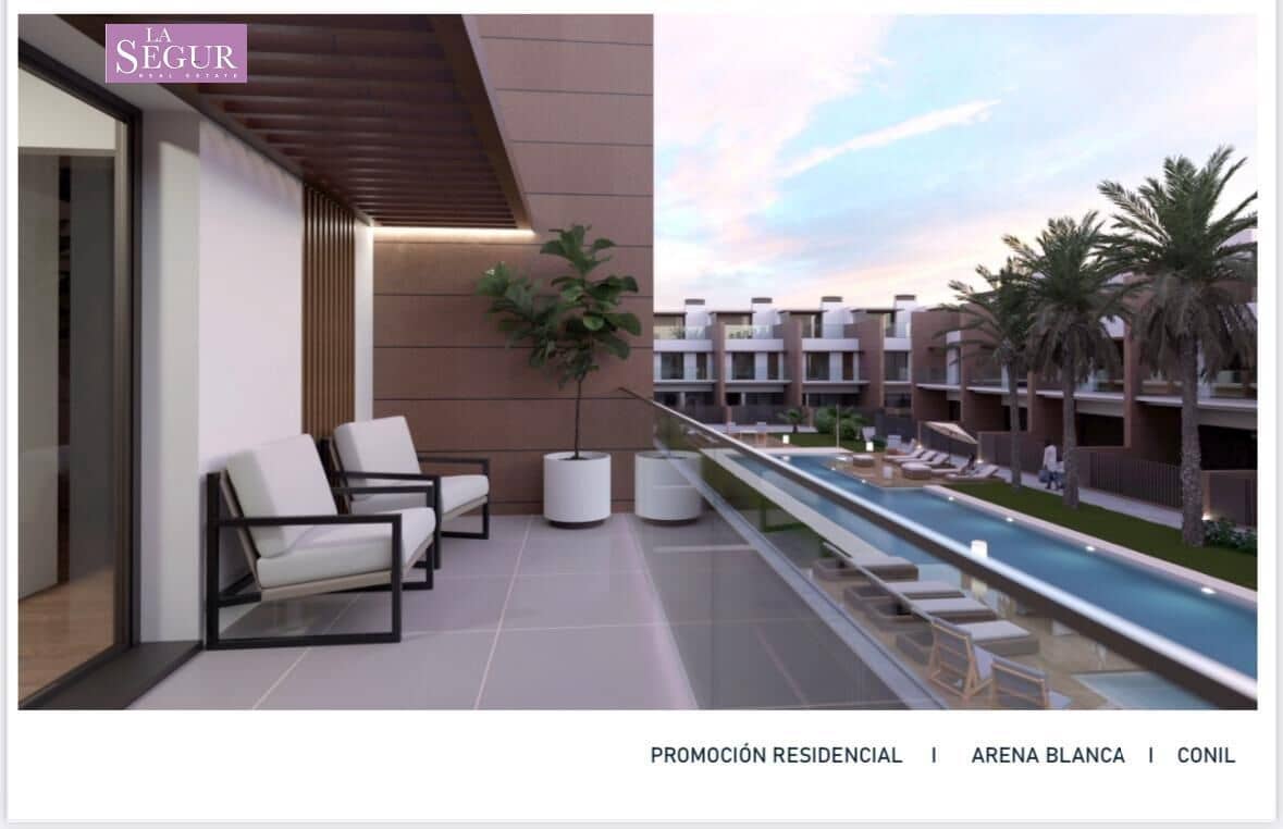 3 soveværelse Rækkehus til salg i Conil de la Frontera med swimmingpool garage - € 415.000 (Ref: 8809790)