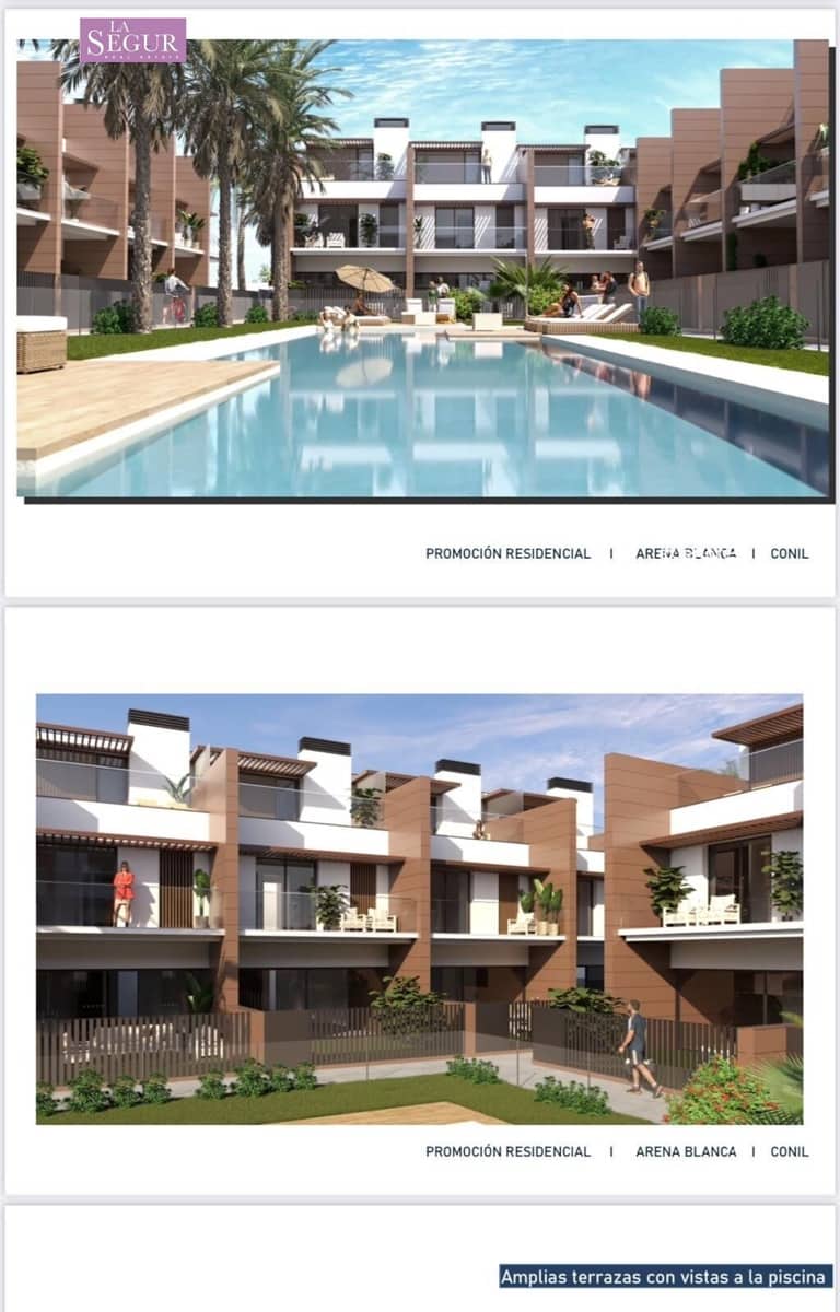 3 soveværelse Rækkehus til salg i Conil de la Frontera med swimmingpool garage - € 415.000 (Ref: 8809790)