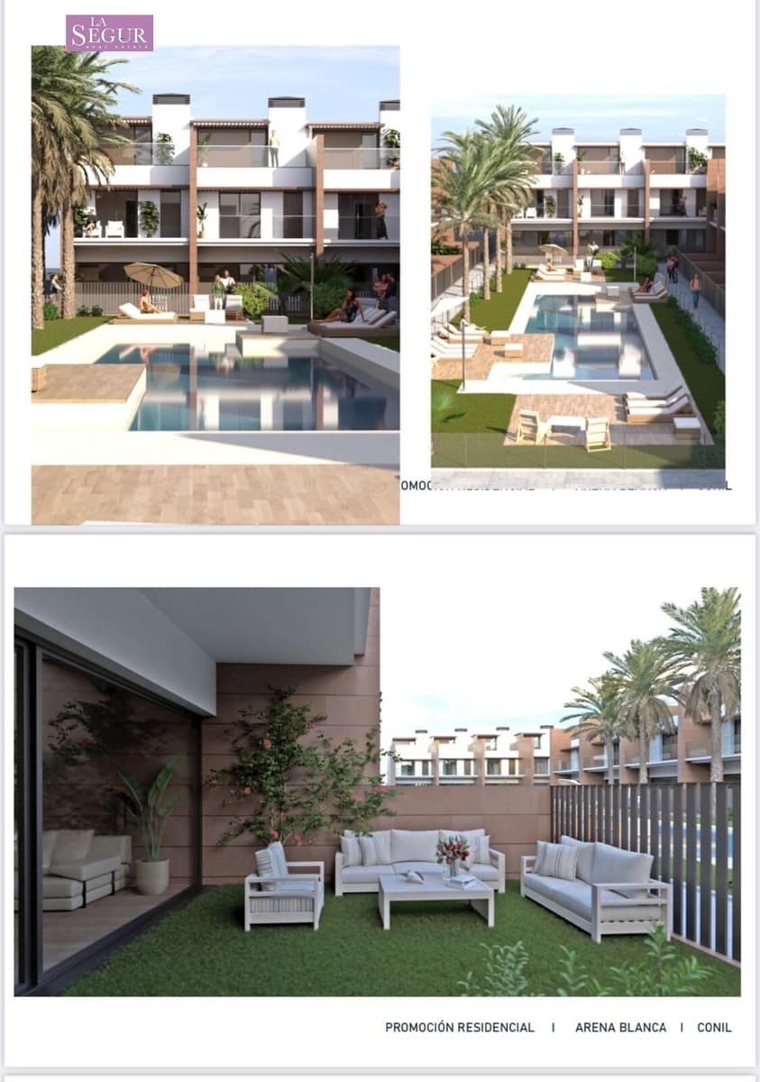 3 soveværelse Rækkehus til salg i Conil de la Frontera med swimmingpool garage - € 415.000 (Ref: 8809790)