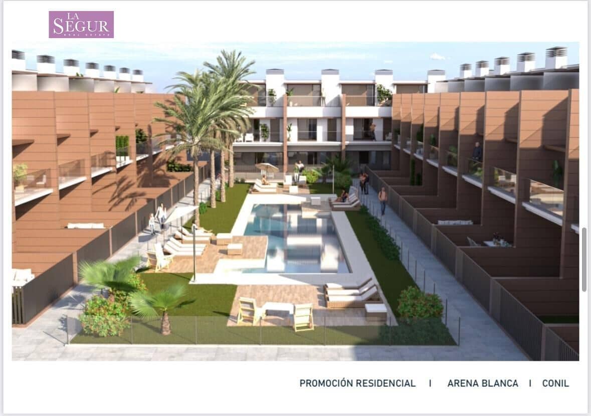 3 soveværelse Rækkehus til salg i Conil de la Frontera med swimmingpool garage - € 415.000 (Ref: 8809790)