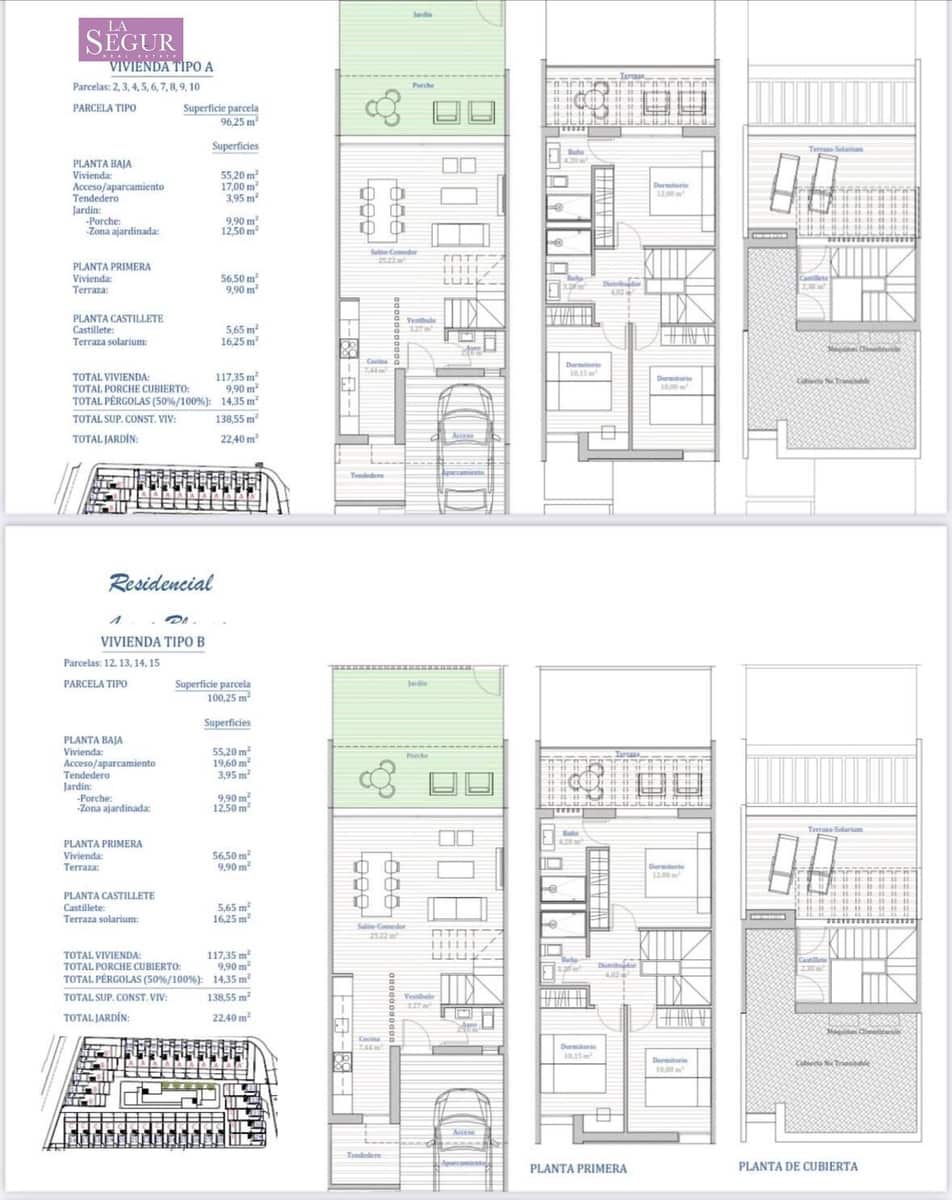 3 soveværelse Rækkehus til salg i Conil de la Frontera med swimmingpool garage - € 415.000 (Ref: 8809790)