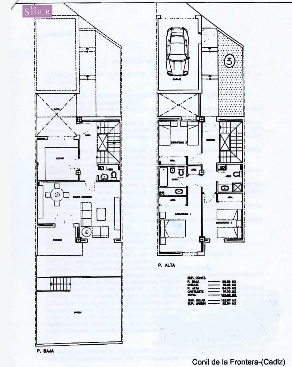 3 camera da letto Villetta Bifamiliare in vendita in Conil de la Frontera con piscina garage - 480.000 € (Rif: 8847647)