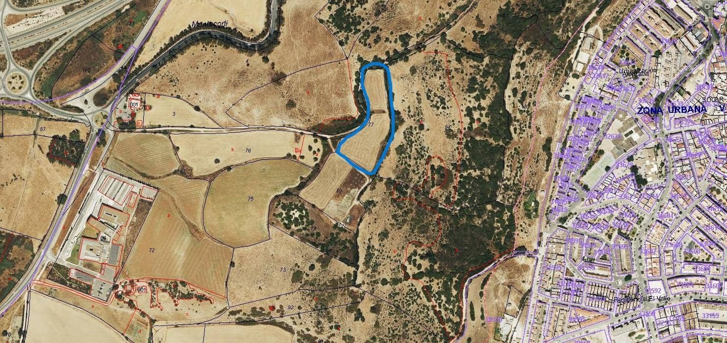 Mark till salu i Vejer de la Frontera - 92 000 € (Ref: 9159354)