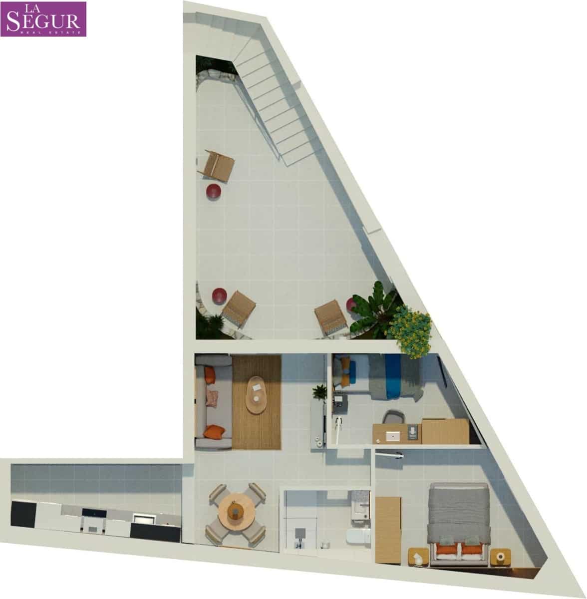 2 slaapkamer Halfvrijstaande villa te koop in Chiclana de la Frontera - € 170.000 (Ref: 9403327)