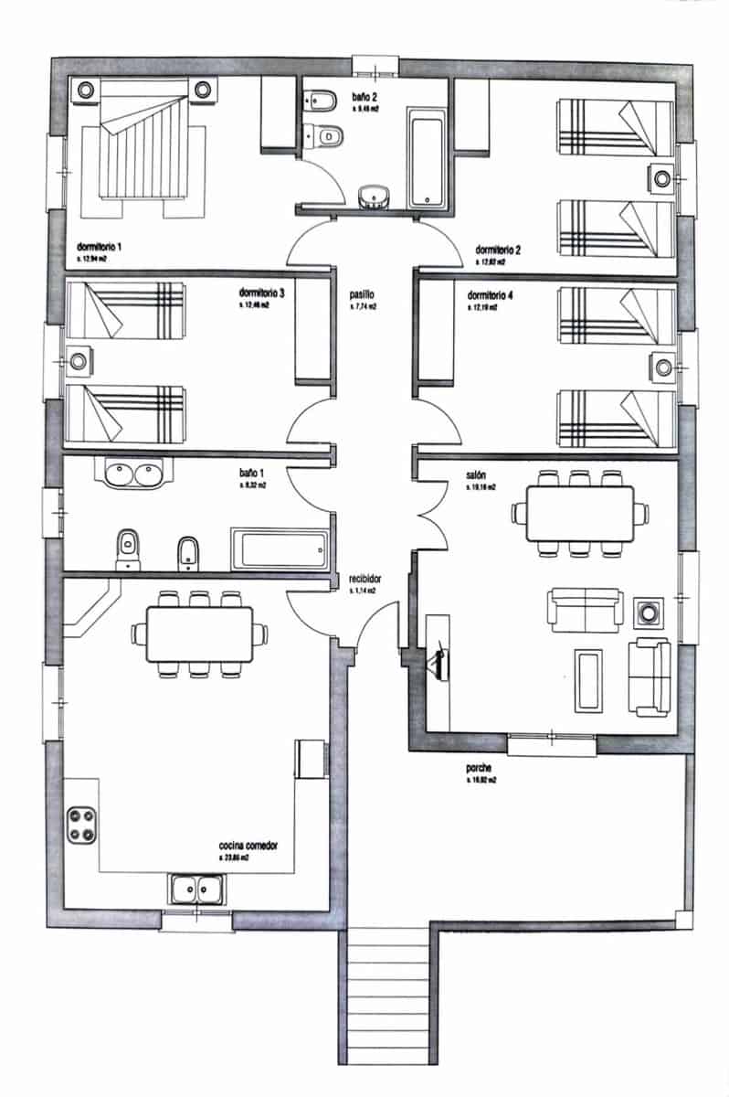 4 bedroom Villa for sale in Conil de la Frontera with pool garage - € 410,000 (Ref: 9634162)