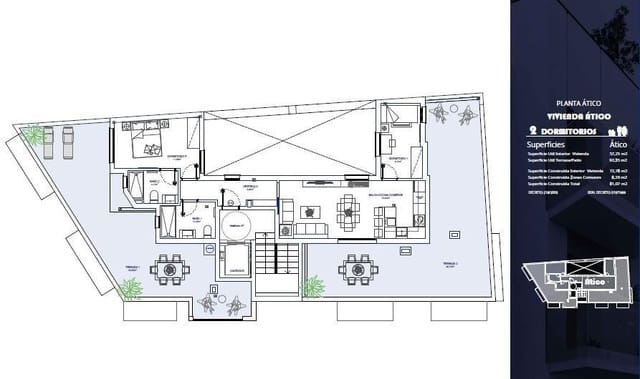 2 Zimmer Penthouse zu verkaufen in Armilla - 249.000 € (Ref: 9347293)