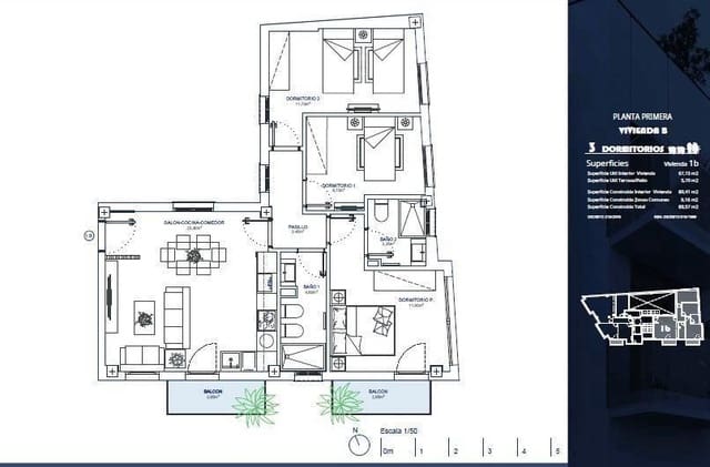 3 Zimmer Wohnung zu verkaufen in Armilla - 188.000 € (Ref: 9347294)