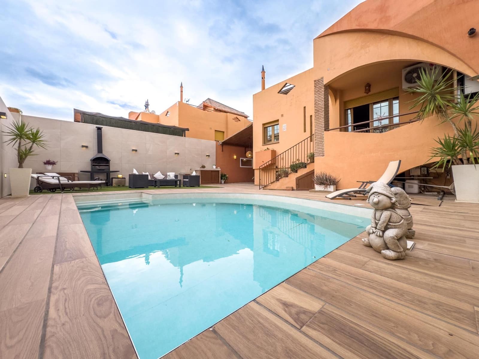 4 sypialnia Dom blizniak na sprzedaż w Las Gabias z basenem garażem - 384 900 € (Ref: 9814456)