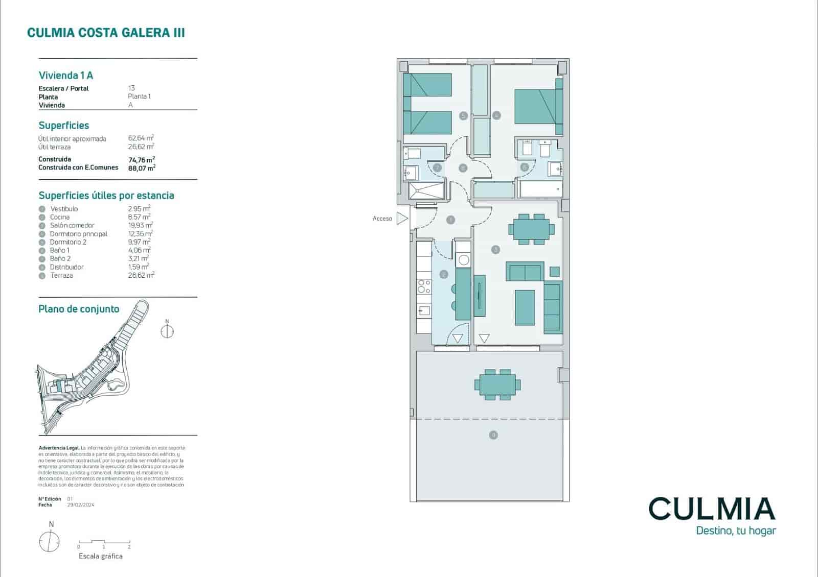 2 bedroom Penthouse for sale in Almunecar with pool garage - € 329,000 (Ref: 9814460)