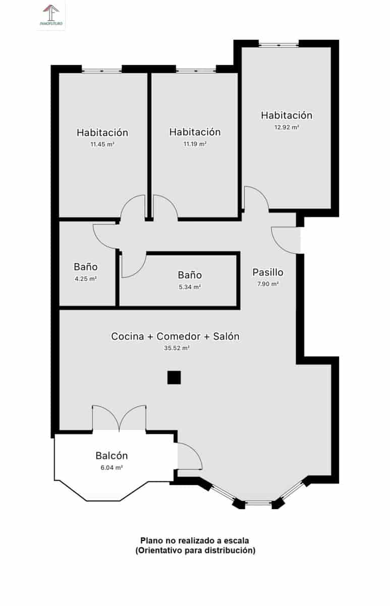 3 bedroom Flat for sale in Churriana de la Vega with garage - € 230,000 (Ref: 9829040)