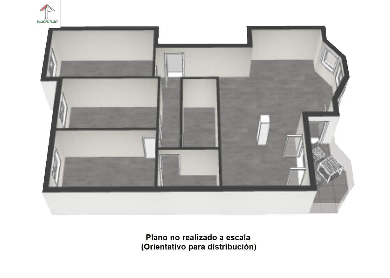 3 bedroom Flat for sale in Churriana de la Vega with garage - € 230,000 (Ref: 9829040)