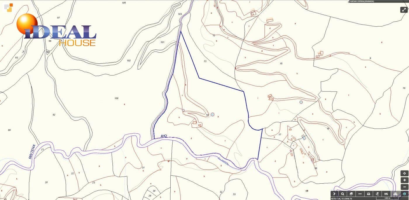 Bauplatz zu verkaufen in Guejar Sierra - 154.000 € (Ref: 9433772)