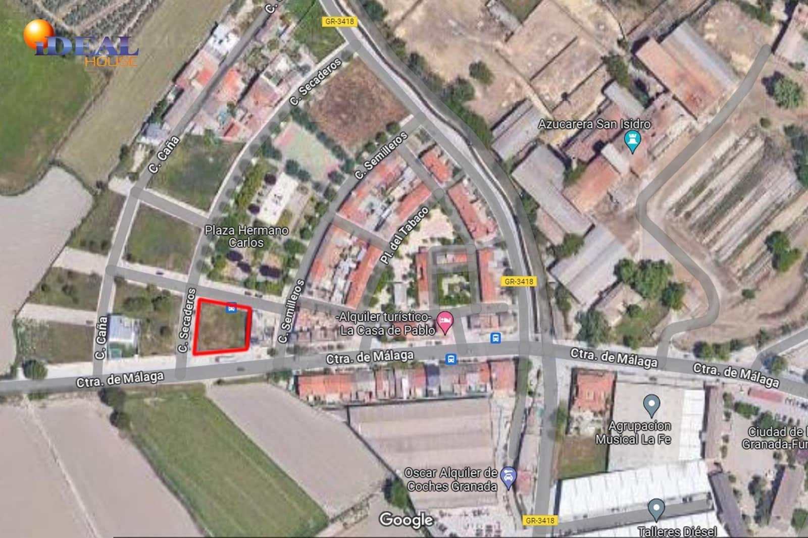 Area Edificabile in vendita in Granada citta - 72.200 € (Rif: 9433796)