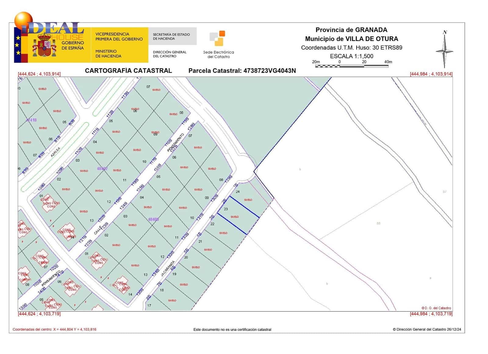 Solar/Parcela en Otura en venta - 57.000 € (Ref: 9433913)