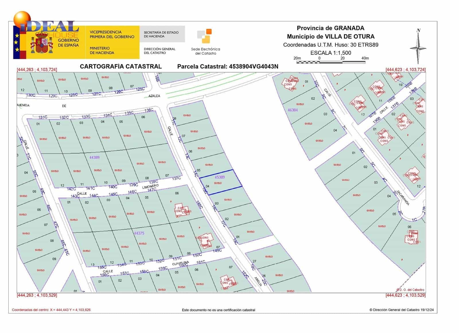 Solar/Parcela en Otura en venta - 54.000 € (Ref: 9433914)